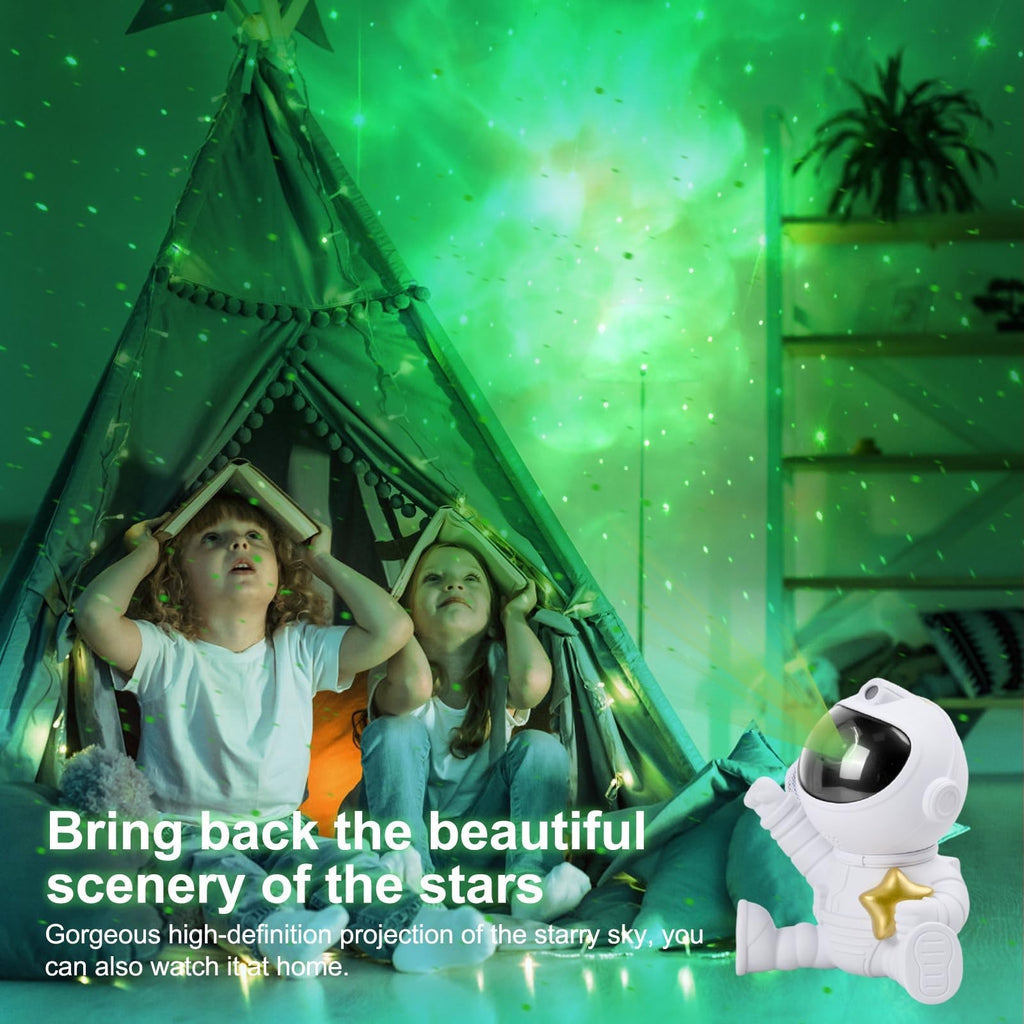 Astronaut Star Galaxy Projector LED Nebula Night Light Remote Kids Room Decor UK