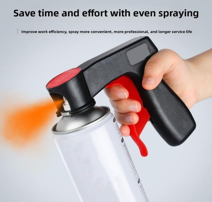 Portable Assisted Spray Painting Renovation and Color Change Handle Tool