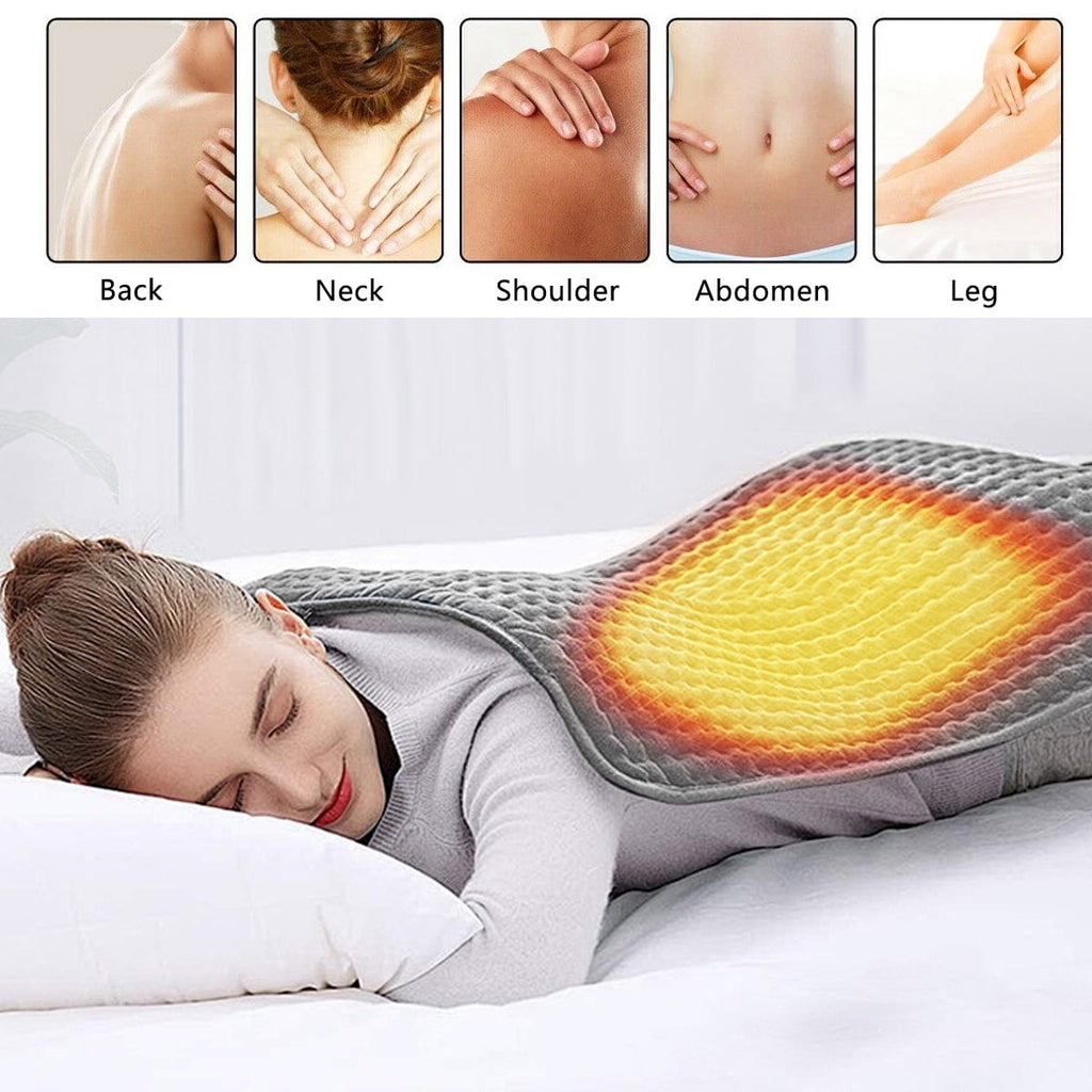 Heating pad Electric Heat Pad for Back Neck Shoulder Belly Pain Relief 40x80cm ~