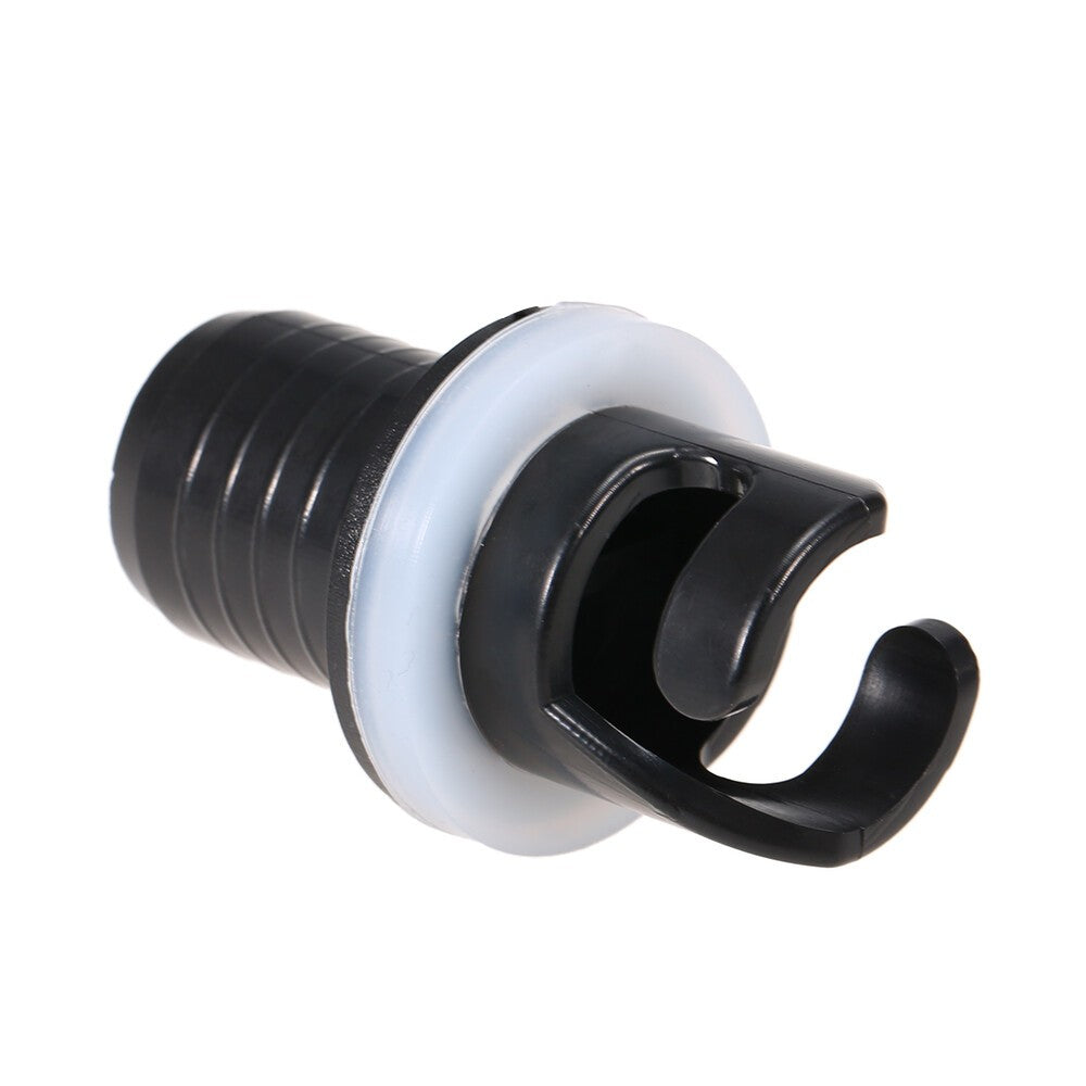 2x Inflatable Boat Kayak Air Valve Adapter Inflation Air Foot Pump Hose Adapter