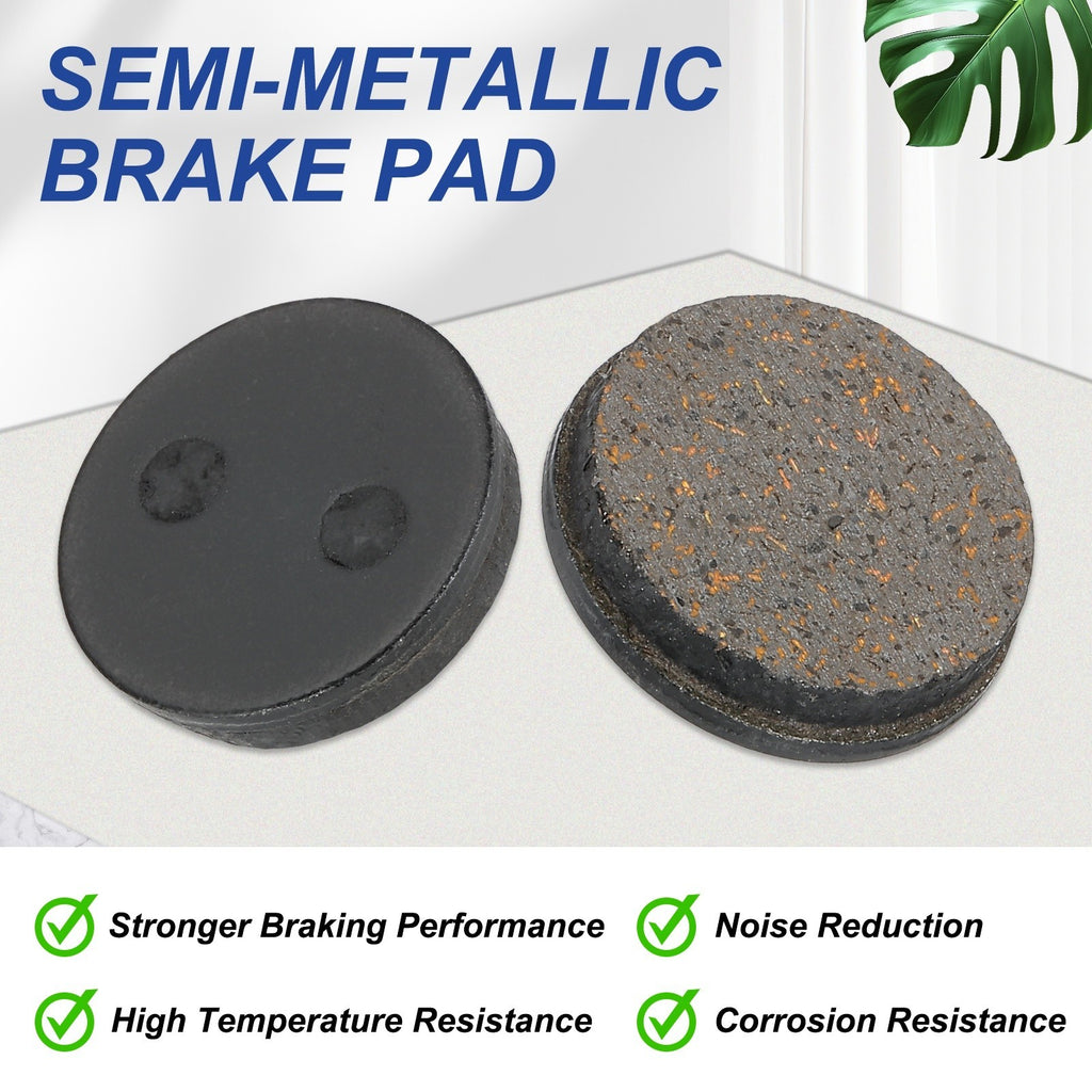 2set Disc Brake Pad 0.85 Bike Brake Pads, Black
