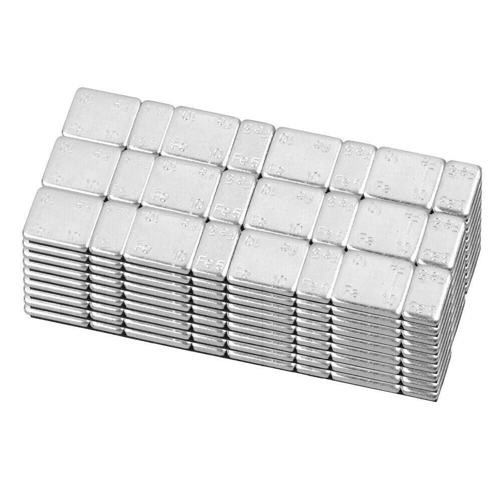 100 x Adhesive Lead Free 60G Strips Stick On Wheel Balance Weights Top Quality