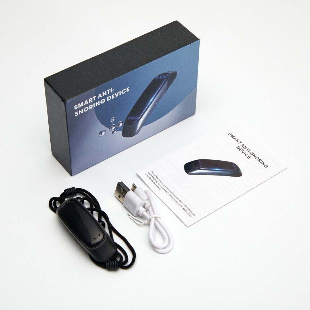New Smart Snoring Stopper Sleep Aid Anti Snoring Chin Device Muscle Tightening