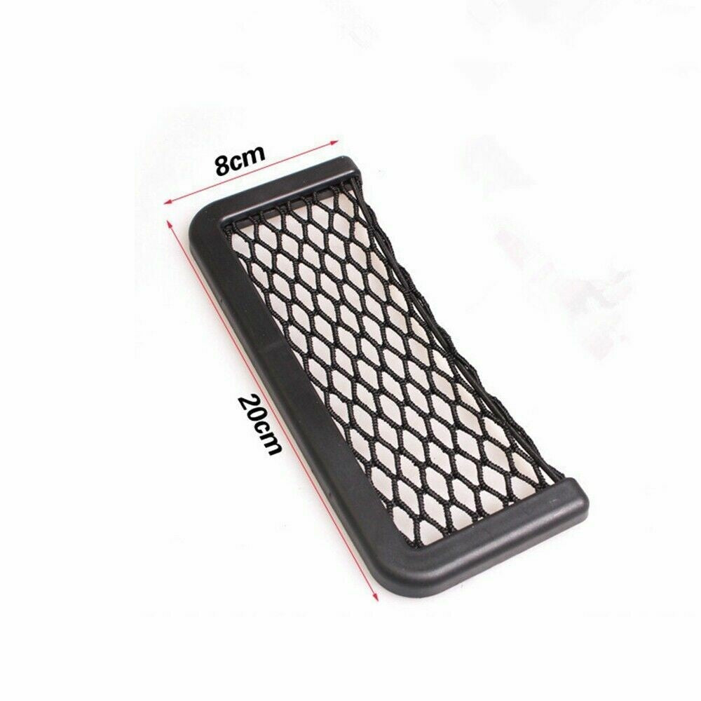 Car Van Truck Net Mesh Storage Bag Pocket Organizer Holder Phone/Wallet 20x8cm