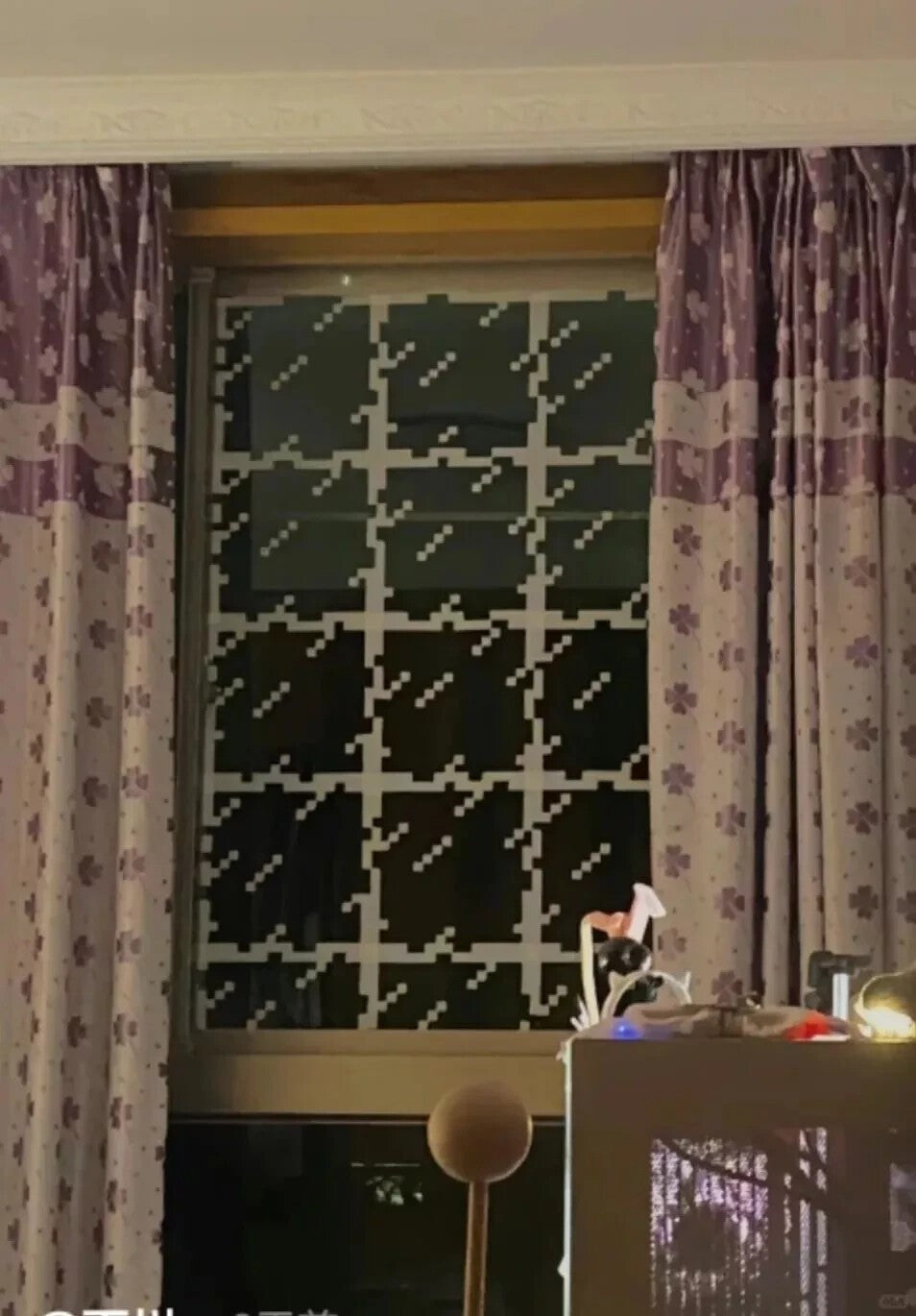 20 pcs Pixel Static electricity  window stickers decals Boys Girls bedroom decor