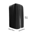 Squat Rack Cover with Drawstring Bottom , Black Outdoor Fitness Equipment Covers