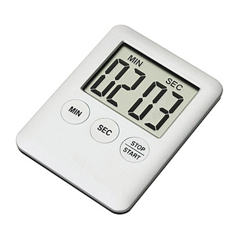 Large LCD Kitchen Cooking Digital Timer Count Down Up Clock Loud Alarm Magnetic