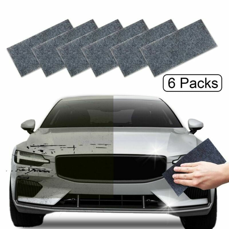 Car Scratch Remover Magic Cloth, Fixapro Reusable Nano Wipes for Swirl Mark