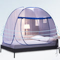 Portable Pop Up Bed Mosquito Net Tent w/ Bottom Insect Screen Canopy Folding UK