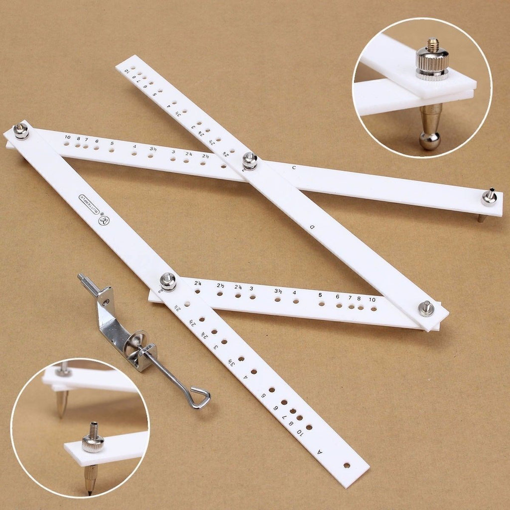 Artist Pantograph Copy Drawing Reducer Enlarger Drawing Tool 34Cm Art Cra F3