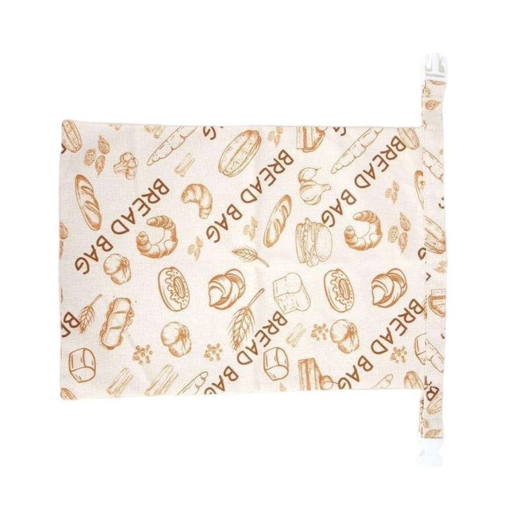 Beeswax Reusable Food Storage Bag Fresh Keeping Bread Pouch 42*33cm Kitchen Use