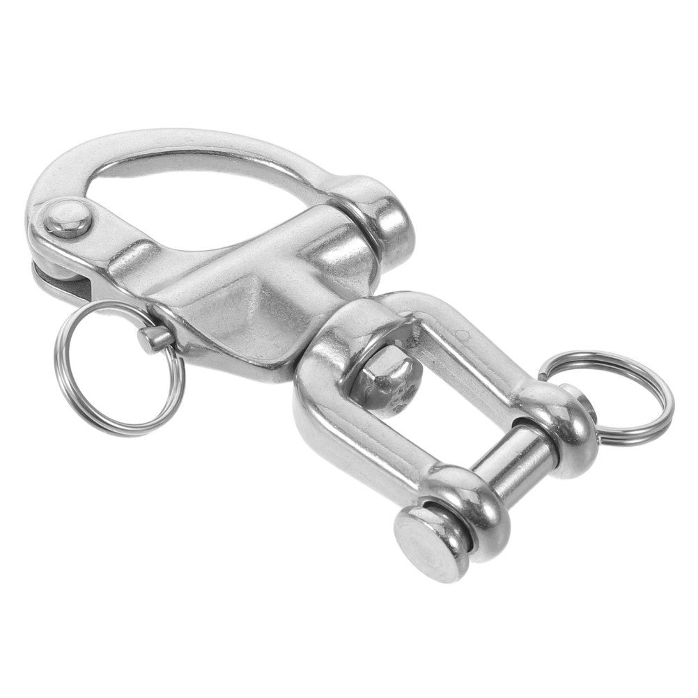 Snap Shackles Stainless Steel Quick Release Sailing Halyard Swivel Shackle -