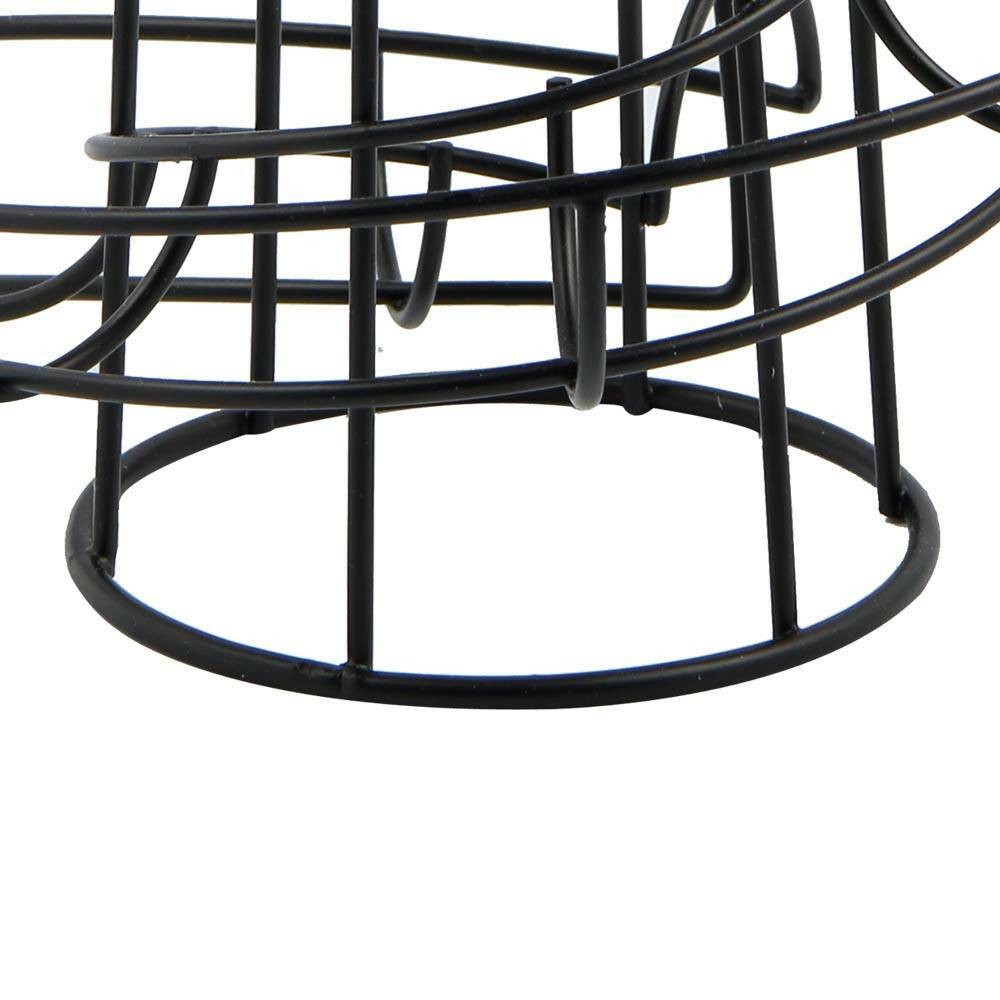 Black kitchen Storage Spiral HELTER SKELTER Egg Rack Stand Can Hold 18 Eggs