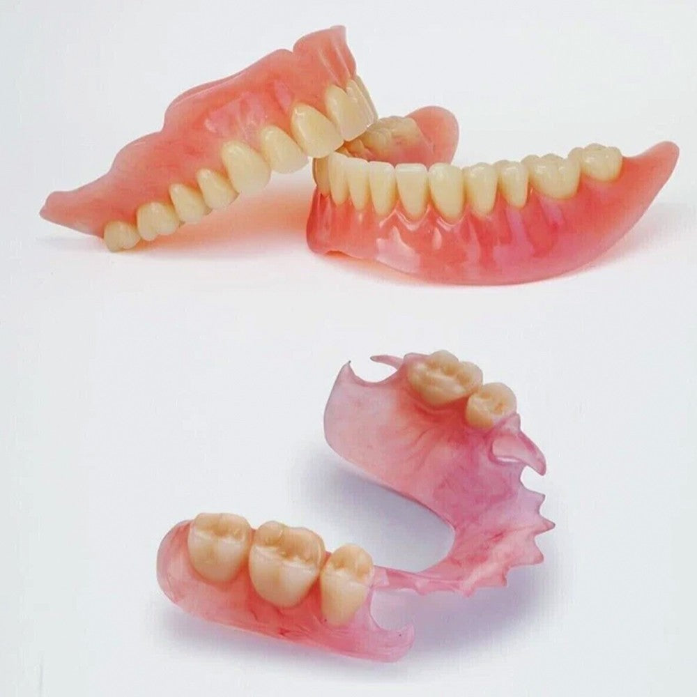 DIY Denture Fake Teeth-Full/Partial Denture at Home Repair Missing Teeth Set UK-