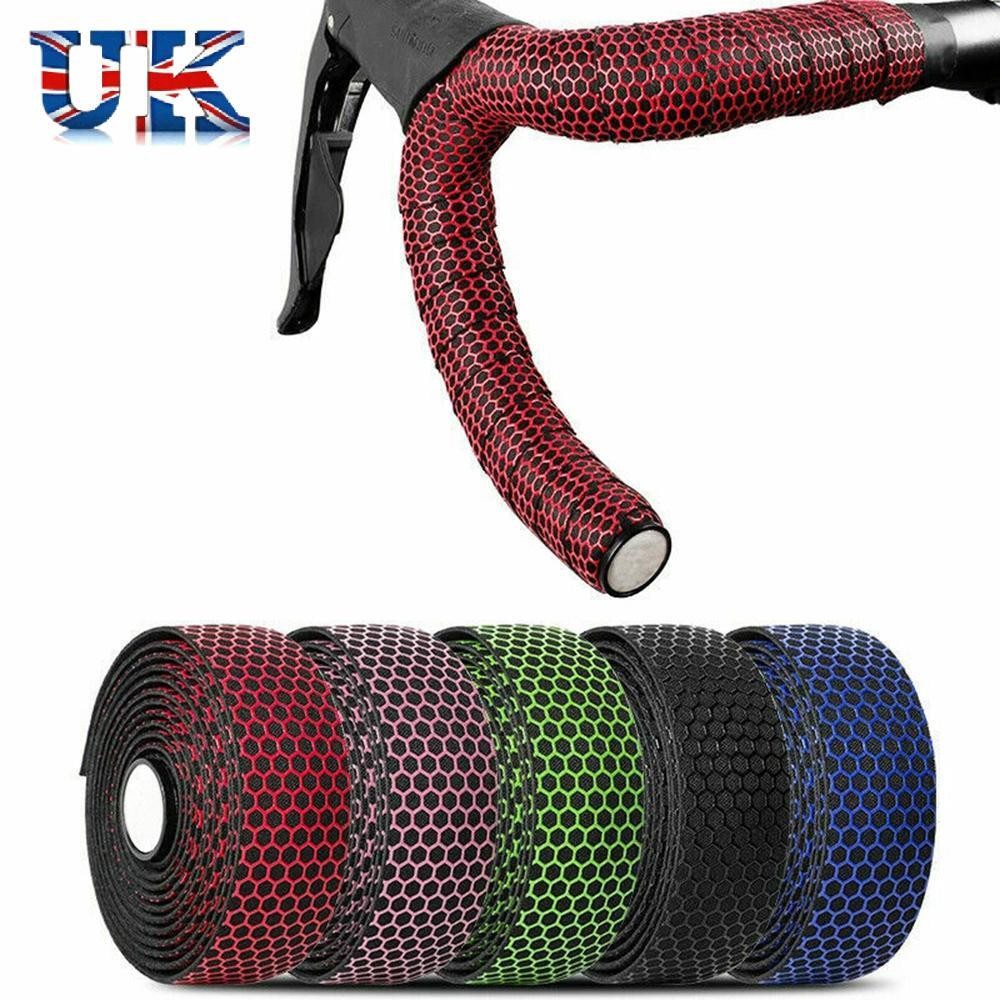 Silica Gel Shock Handle Absorption Bike Handlebar MTB Road Bicycle Tape Wrap