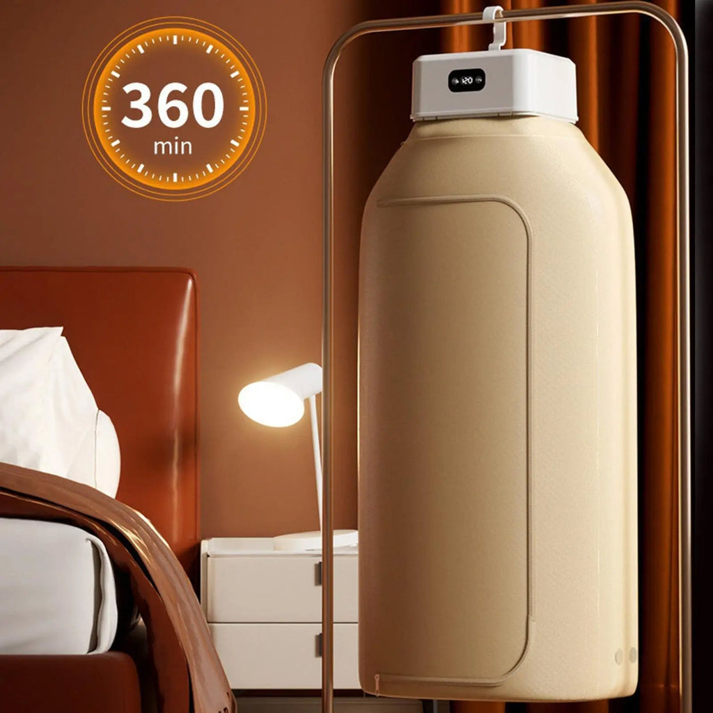 Foldable Portable Electric Clothes Dryer Hot Air Dry Machine Travel Buddy Home