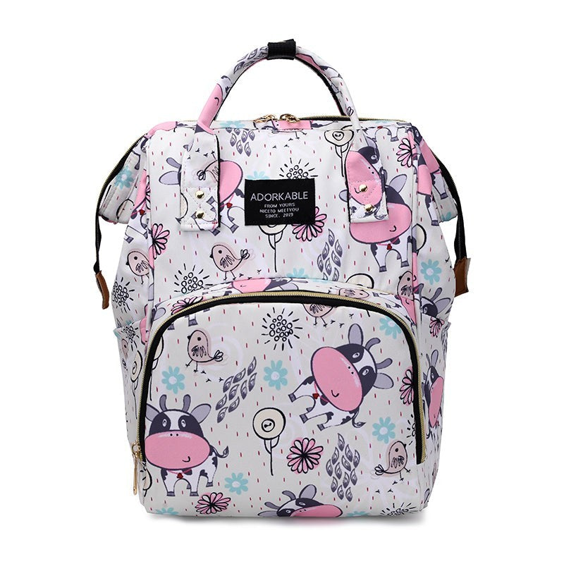 Hod Health & Home Cute Colourful Multifunctional Backpack Nappy Bag fabric,nylon