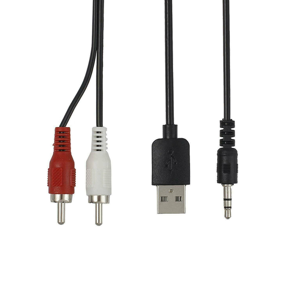 Bluetooth Wireless Audio Transmitter Receiver HiFi Music Adapter AUX RCA 2 in 1