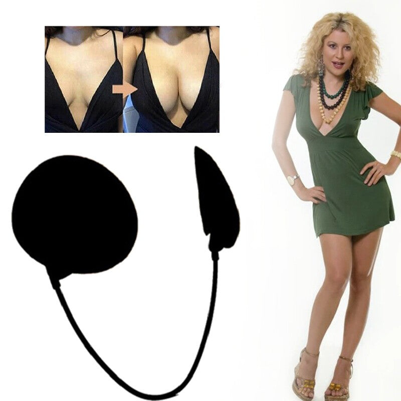 Invisible Push-Up Frontless Bra Silicone Deep Plunge Backless&Strapless Bra Kit
