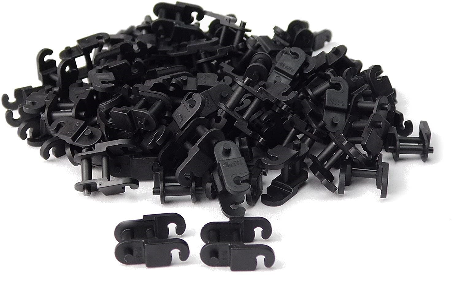 🔥1000pcs 3711  New Black Technic Link Chain Link Pieces tank track tread🔥