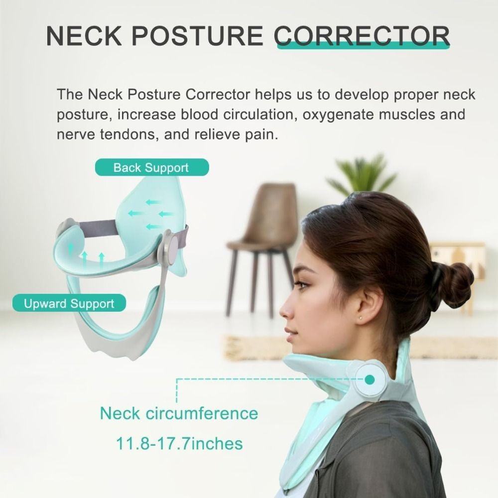 Posture Correction Neck Brace Adjustable Neck Stretcher Cervical Collar