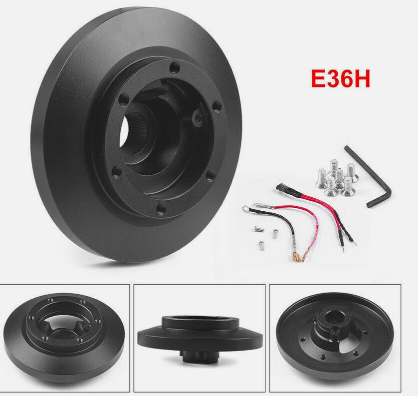 Steering Wheel Short Hub Adapter Boss Kit For 91-98 BMW M3 318 328i 325i Z3 E36H