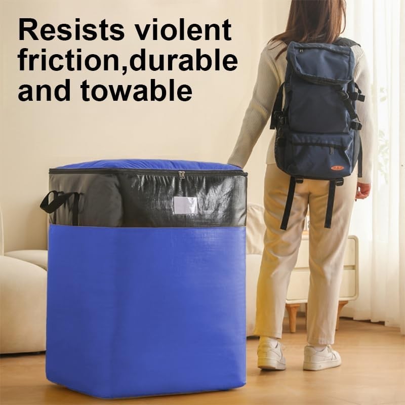 Large Capacity Moving Packing Bag Luggage Clothes Waterproof Quilt Storage Bag◈