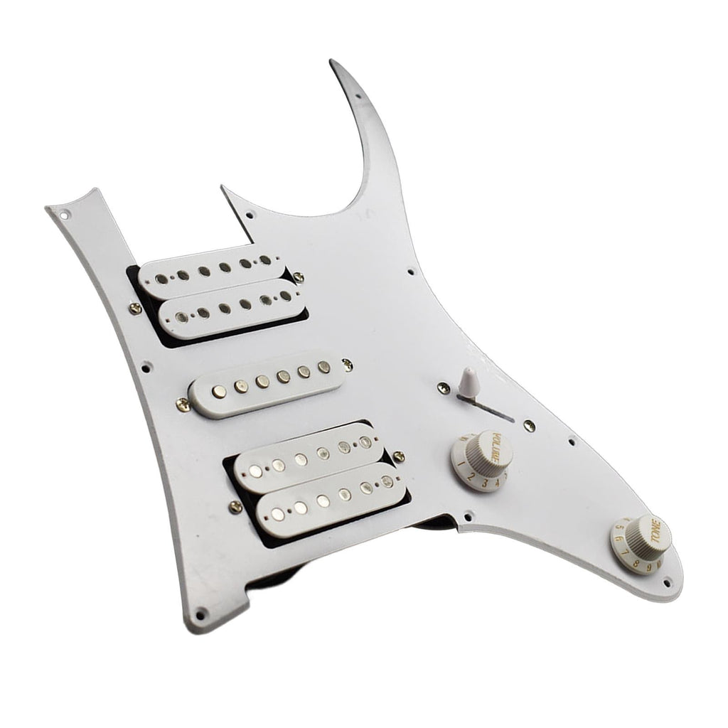 Pre-wired guitar pickguard pickup with loaded pickguard and humbucking coil for