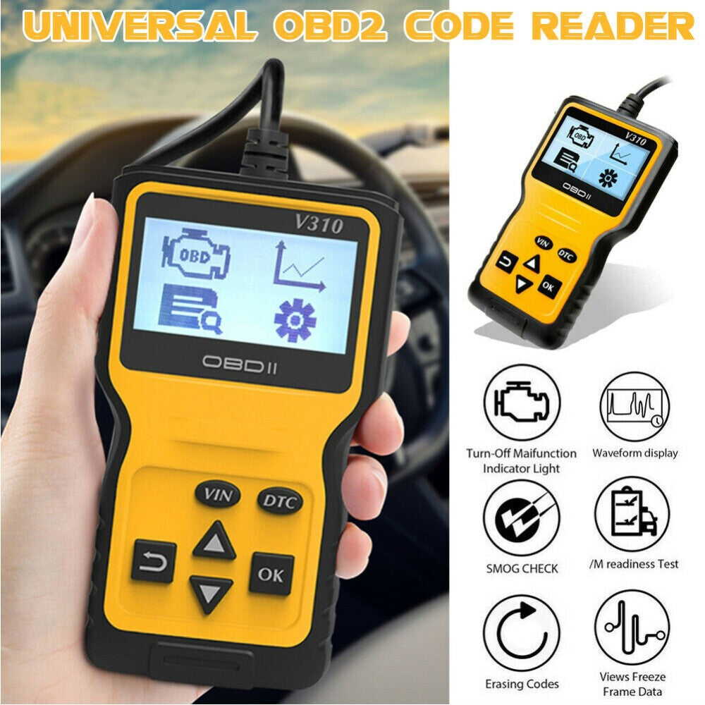 V310 OBD-II ODB2 Car Auto Diagnostic Scanner DTC Code Reader Scan Tool Detector