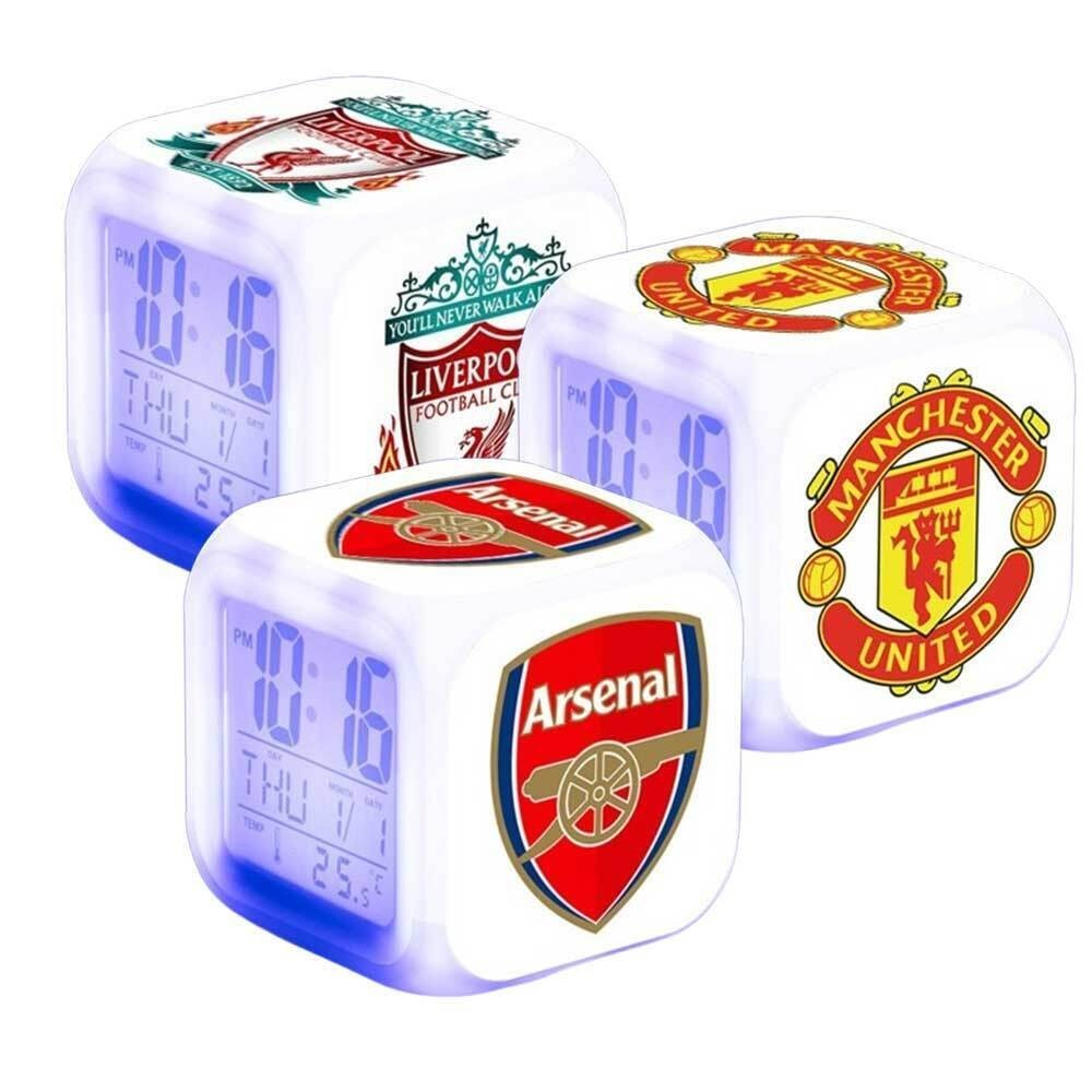 7-Colour Changing LED Night Light Digital Lamp Alarm Clock Great Gift Kids Boys