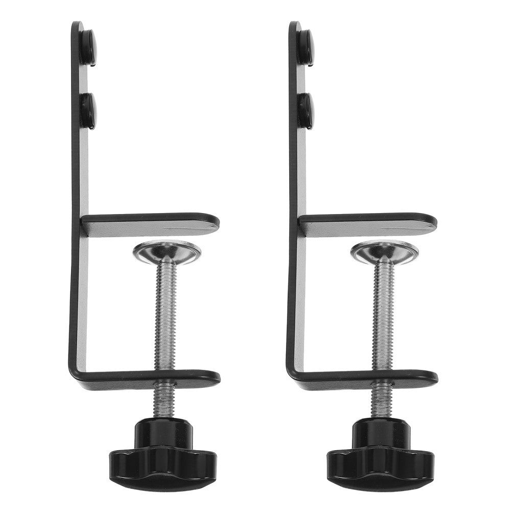 2 Pcs Mounting Clamp Table Rod Stand for Peg Board
