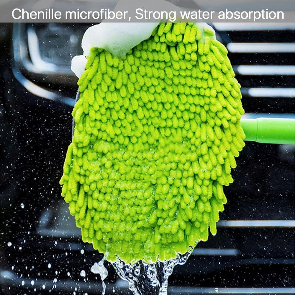 Adjustable Long Handle Telescopic Car Wash Brush Mop Vehicle Cleaning Tool Kit