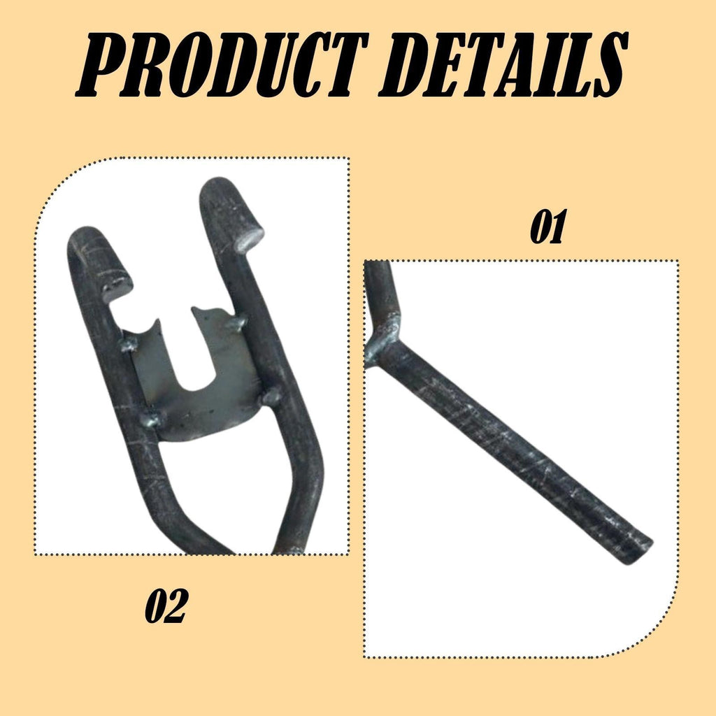 Steel Rebar Bender Bending Tool DIY Crafts Steel Bar Manual Bending Machine