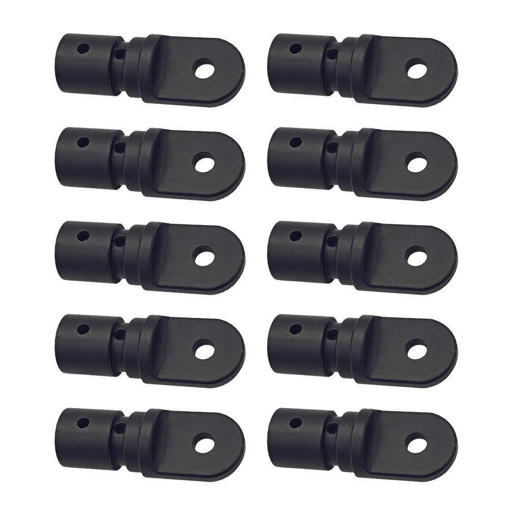Insert Eye End Cap 10 pcs Plastic for 1-inch 25mm For Bimini Top Awning Tubing