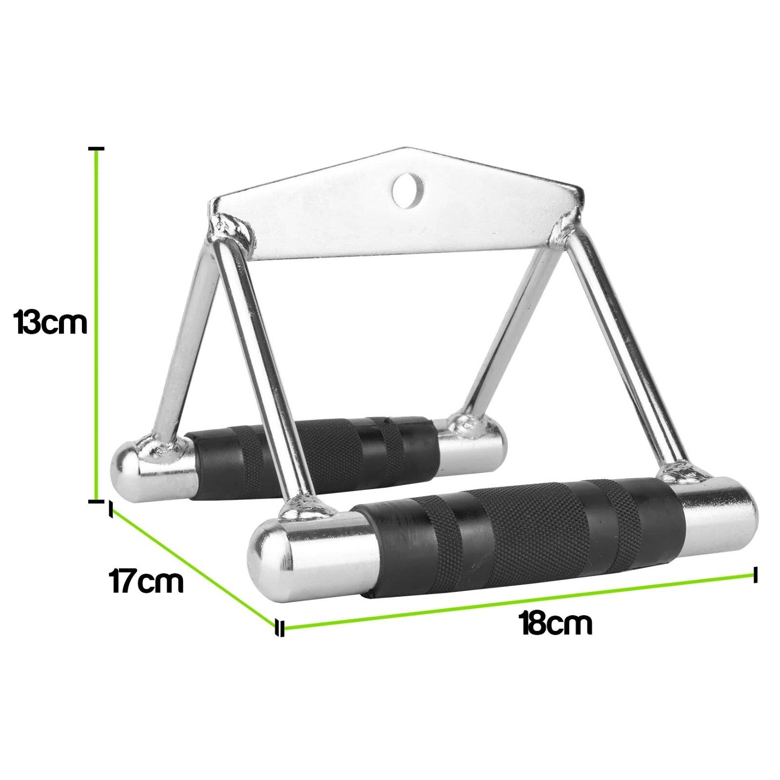 Heavy Duty Double Seated V Row Close Grip Handle Multi Gym Cable Attachment UK