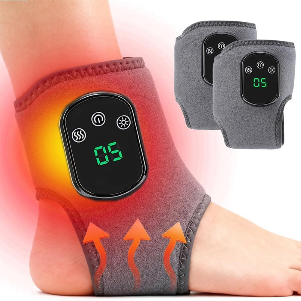 Cordless Foot Ankle Massager 5 Heat 3 Modes for Plantar Fasciitis Pain Relief UK