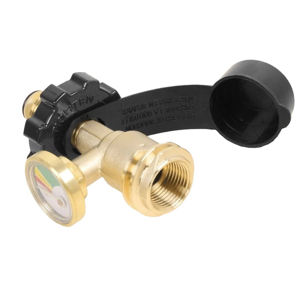 High Low Gas Pressure Gauge Level Indicator POL Propane LPG Bottle Cylinder