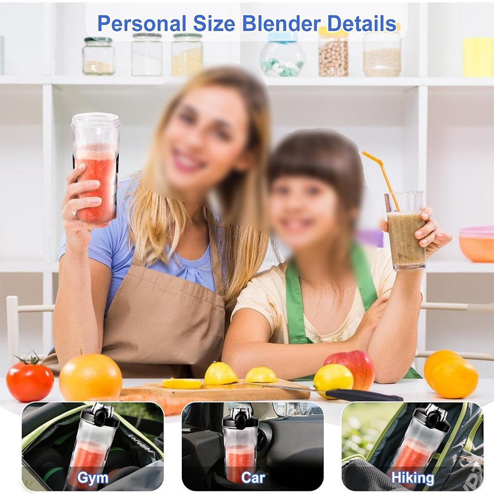 600ML Portable Blender Personal Blenders for Shakes Smoothie Maker Fruit Juicer