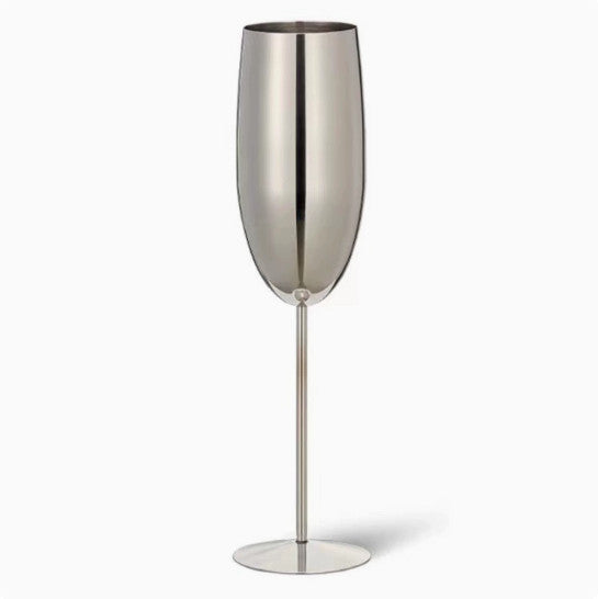 Champagne Cocktail Glasses Goblet Wine Cup 304 Stainless Steel 280ml Bar Pub.*