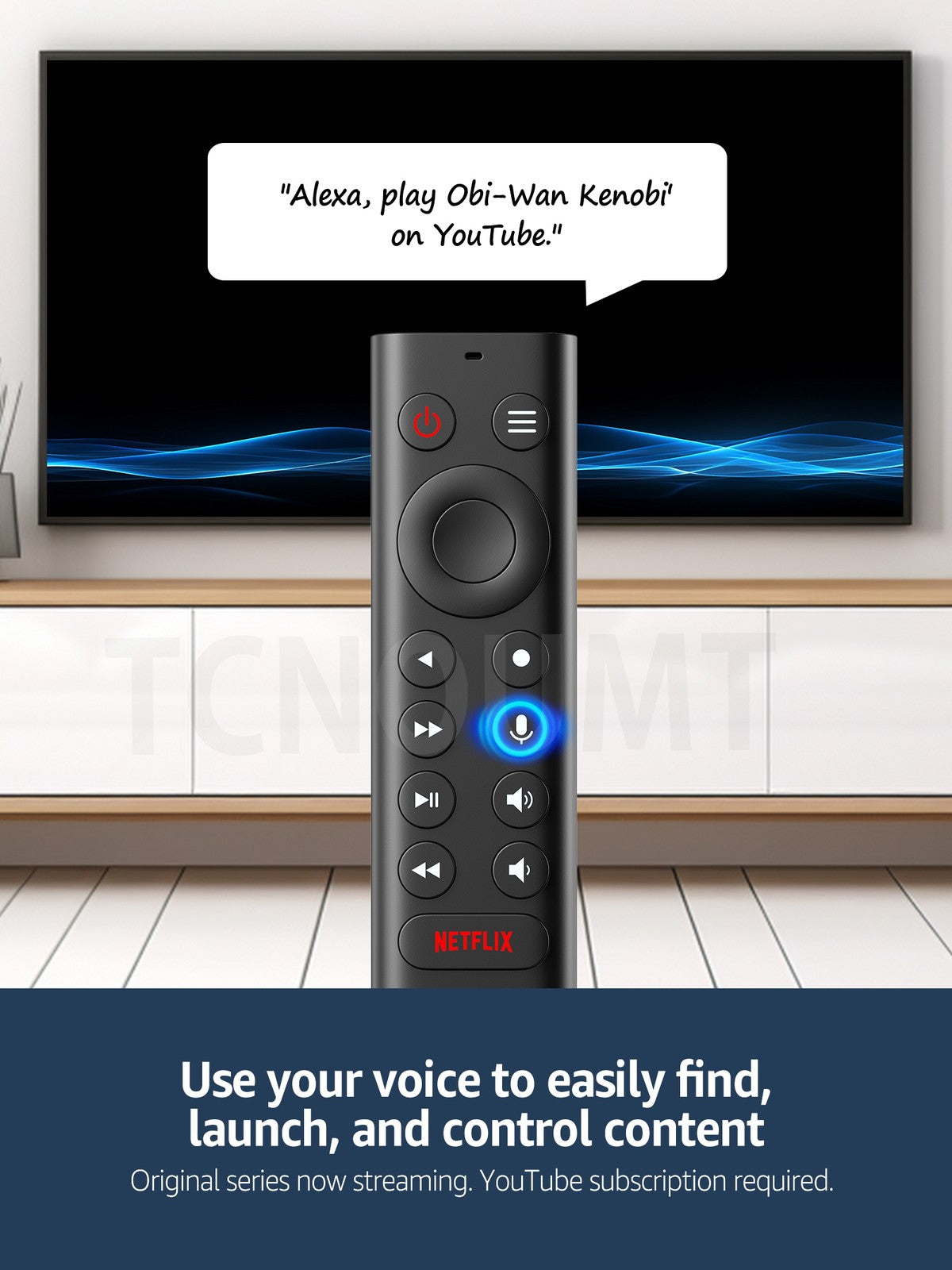 Remote Control with Voice & Backlight Compatible with NVIDIA Shield TV 2015-19