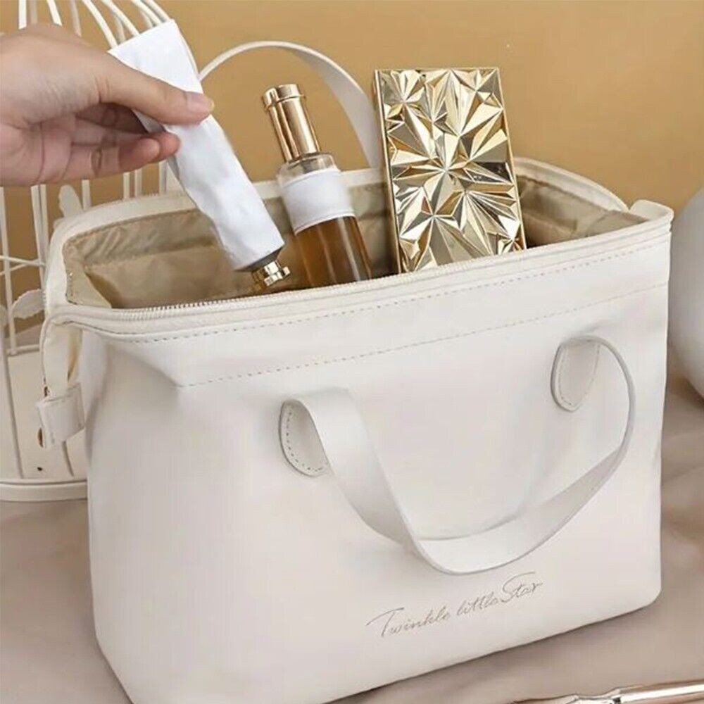 Women Toiletry Cosmetic Vanity Storage Pouch Travel Make-Up Cases & Bag