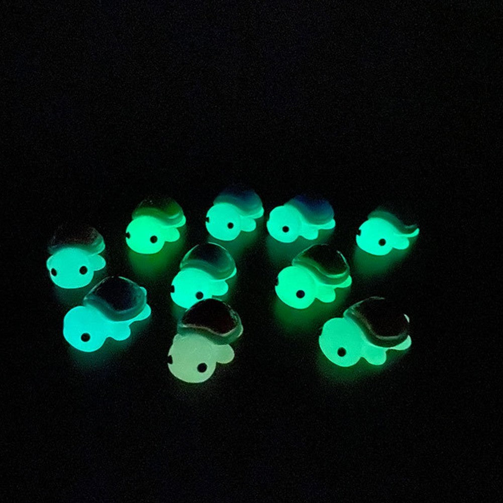 30 PCS Mini Resin Turtles Bright Decorative Ornaments for All Spaces