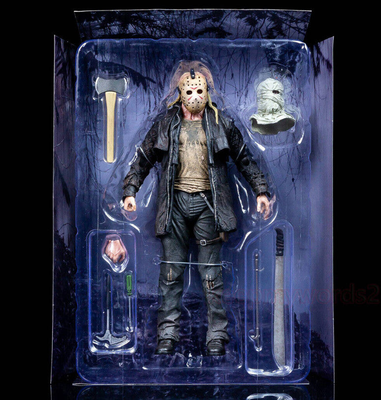 NECA Friday The 13th Ultimate Jason Voorhees PVC 7" Action Figure Model Statue