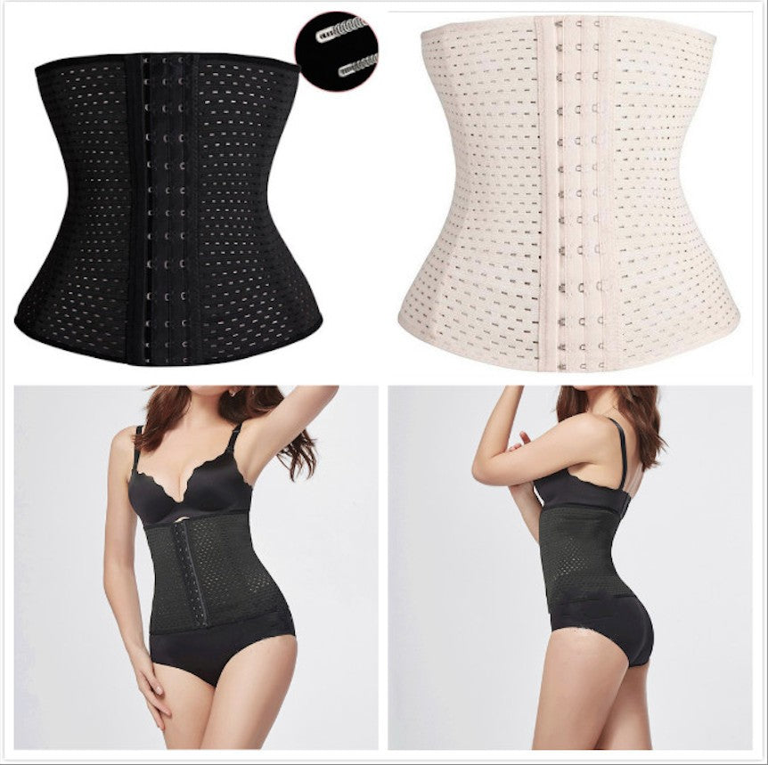 WAIST TRAINER CORSET Breathable Tummy Girdle Belt Sport Body Shaper Control Band