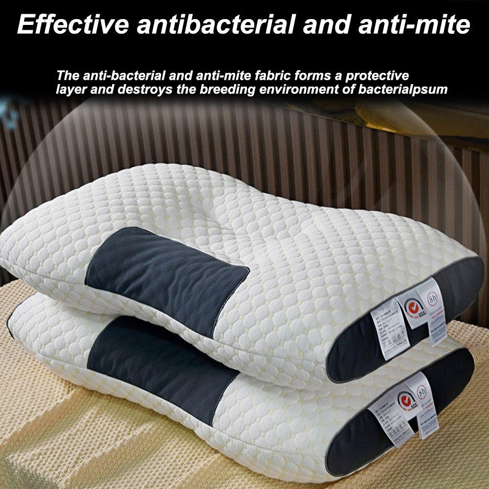2 Packs Cervical Orthopedic Pillow Neck Sholder Support Pain Relief Soft Pillows