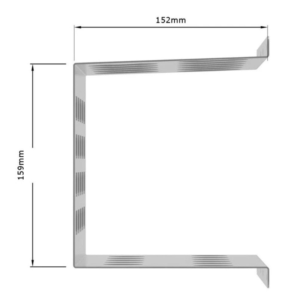 *11 Holes Silicone Sealant Tube Holder Mastic Caulk Storage Rack for Van Racking