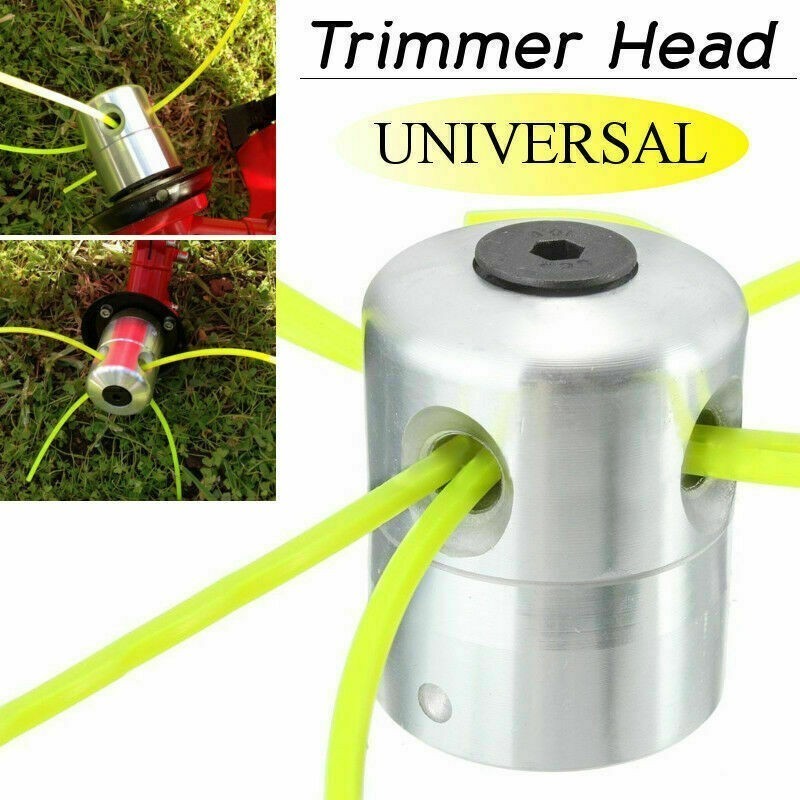 Aluminium Strimmer Head Grass Trimmer Cutter Universal Brushcutter Spool Heads