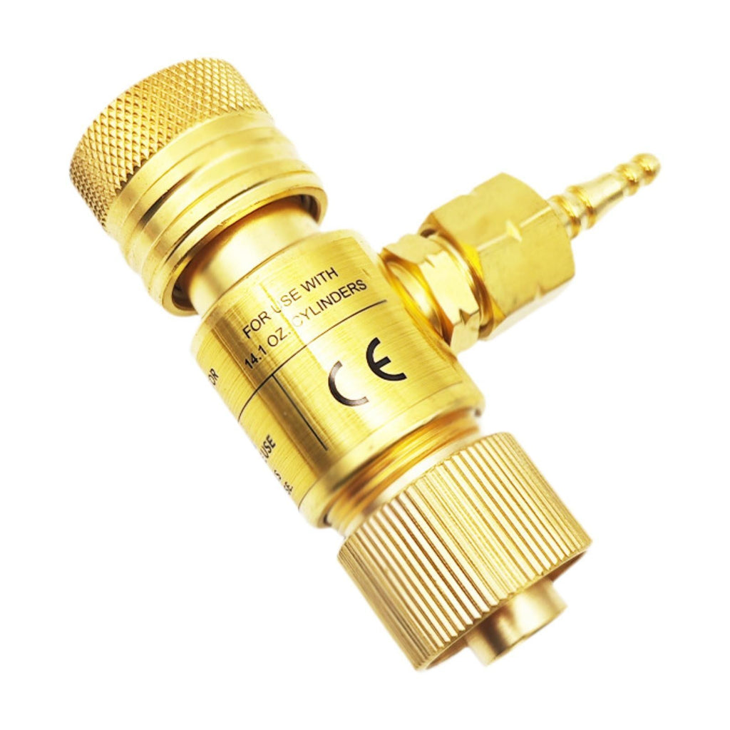 Mapp Transfer 7/16" Flat Tank Set Spare Parts Pressure Regulator Gas Valve