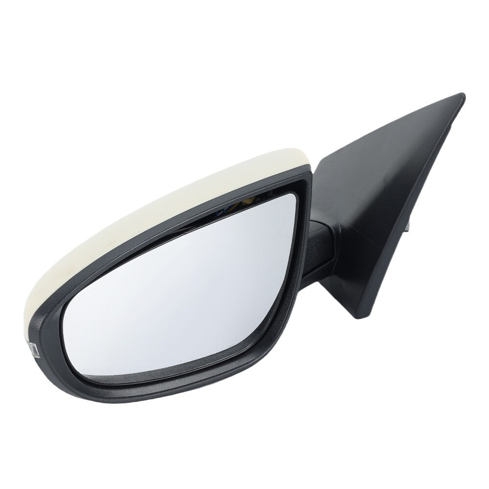 Left Door Wing Mirror For Hyundai i20 MK3 2020-2024 Primed White Power Passenger