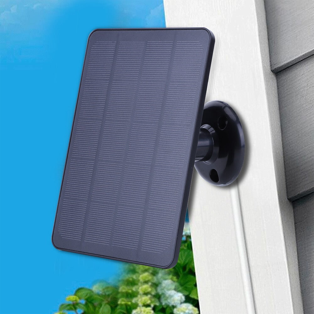 4W Solar Panel for Ring Cameras - 5V Charger Kit Spotlight/Stick Up Cam